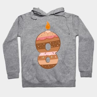 Cake number 8 Hoodie